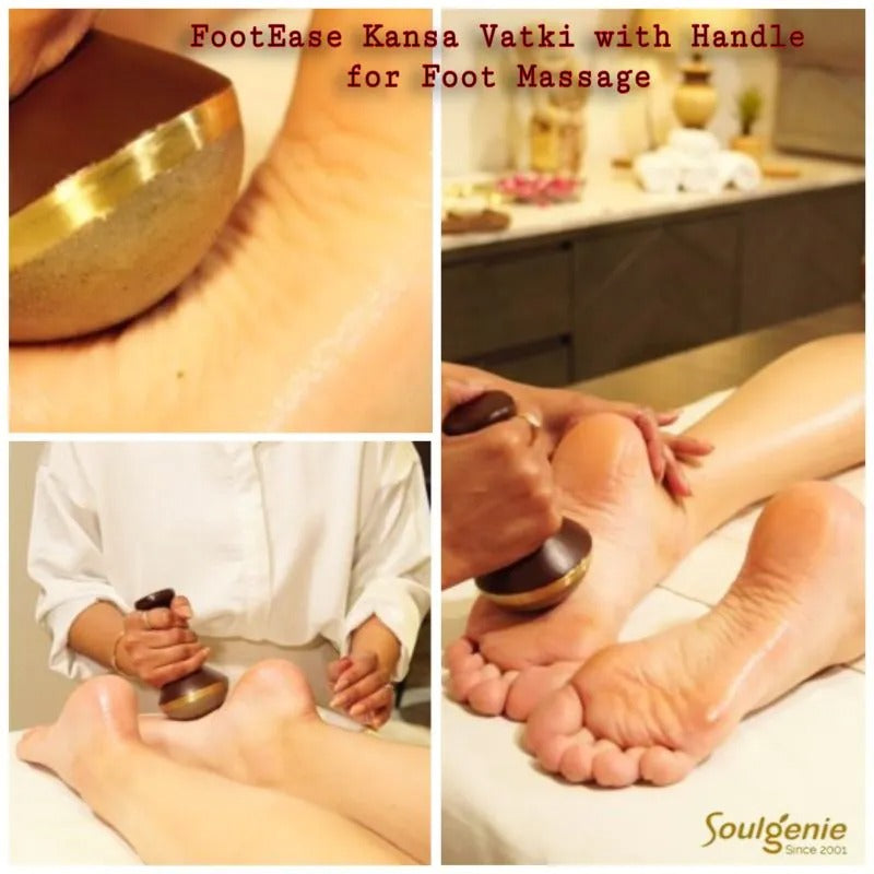 Kansa Wand for Face, Body & Foot Massage