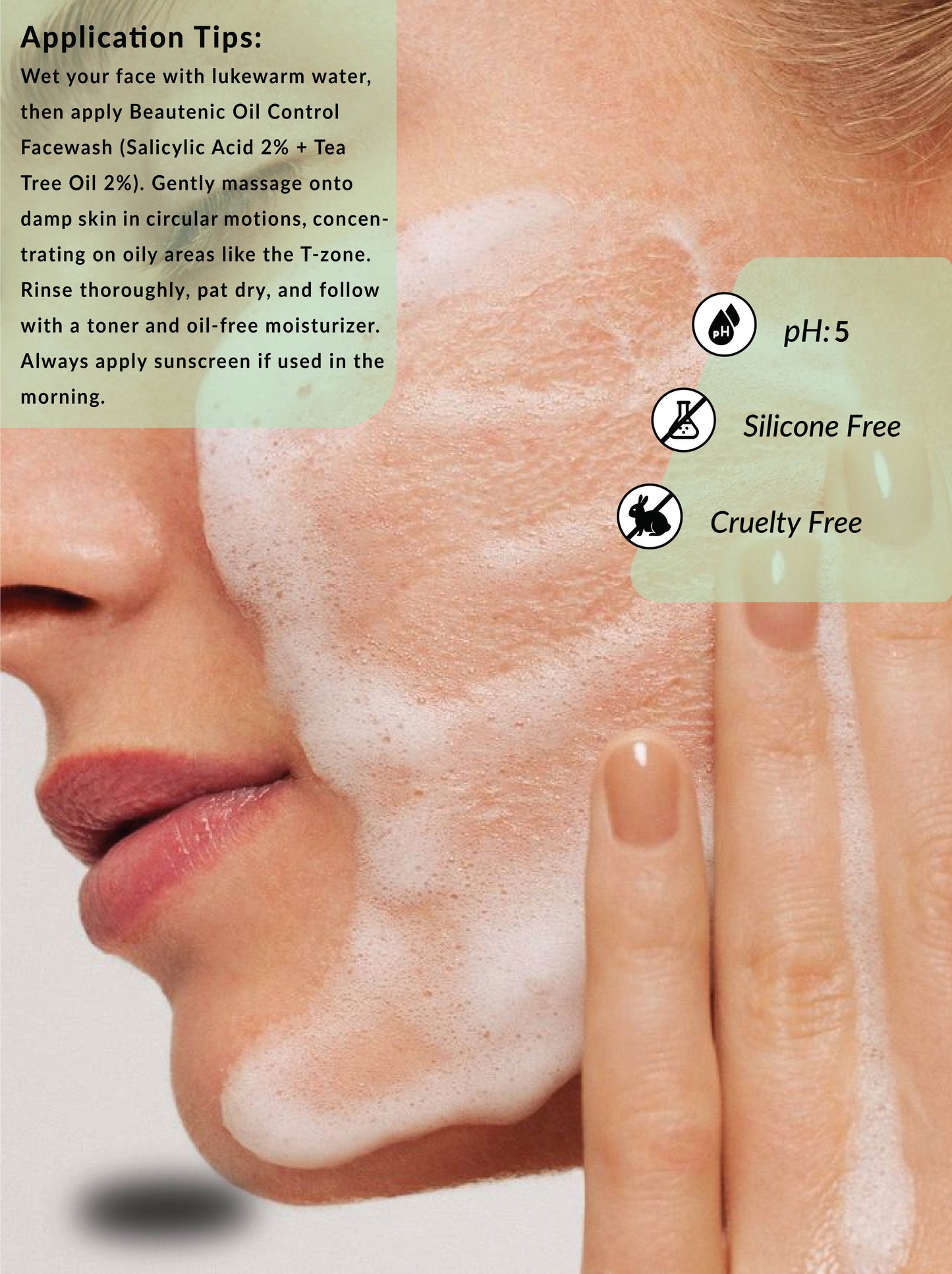 Becalm Airy Face Wash for Oily Skin