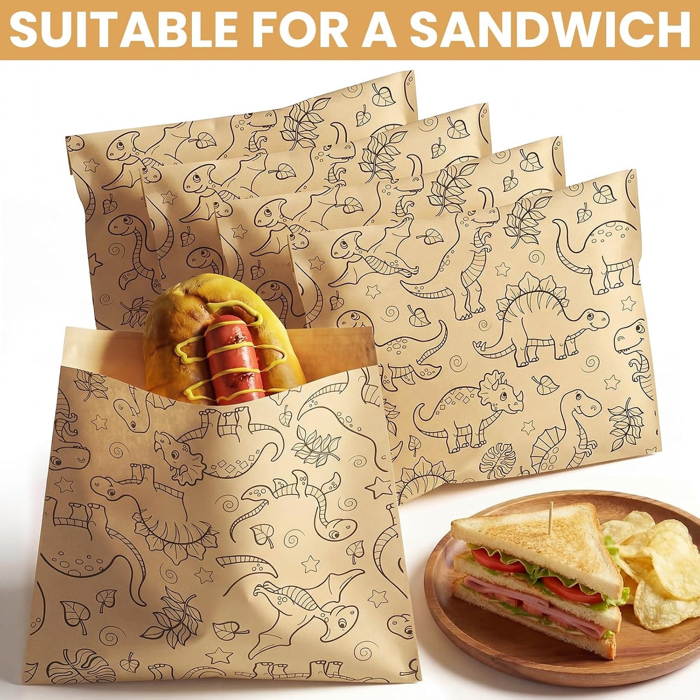 Reusable Sealable Lunch Storage Bags