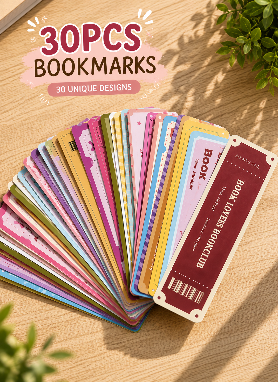 Aesthetic Book Lover Bookmarks Set