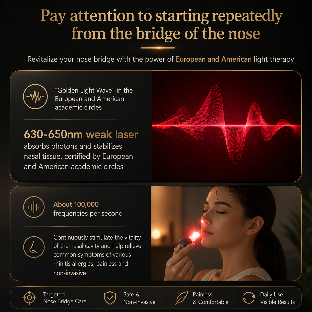 Rechargeable Nano Infrared Therapy Lamp