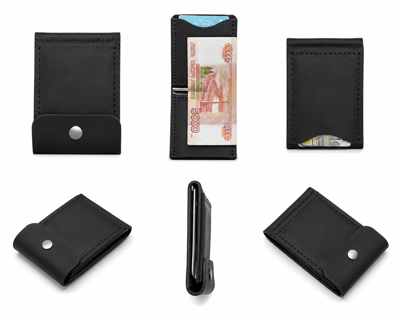 Slim Money Clip Wallet