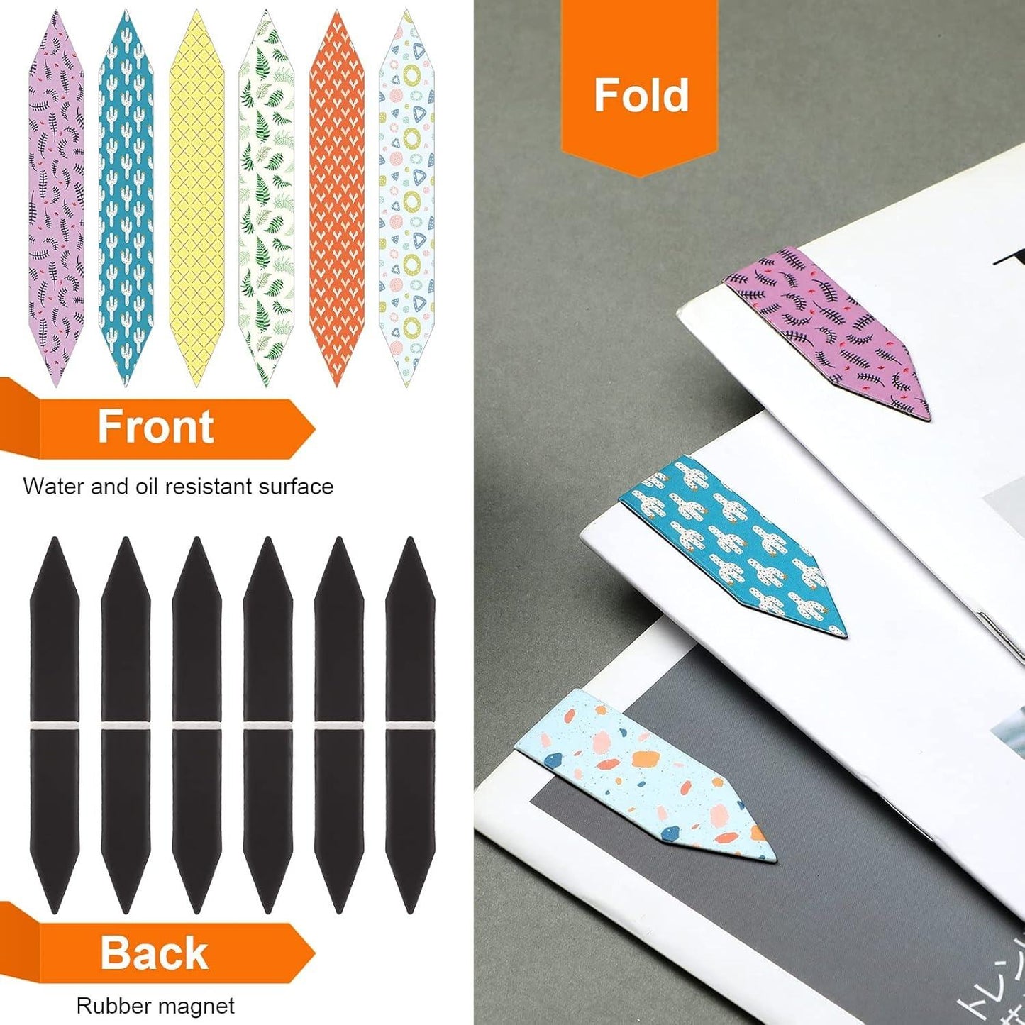 Magnetic Bookmarks