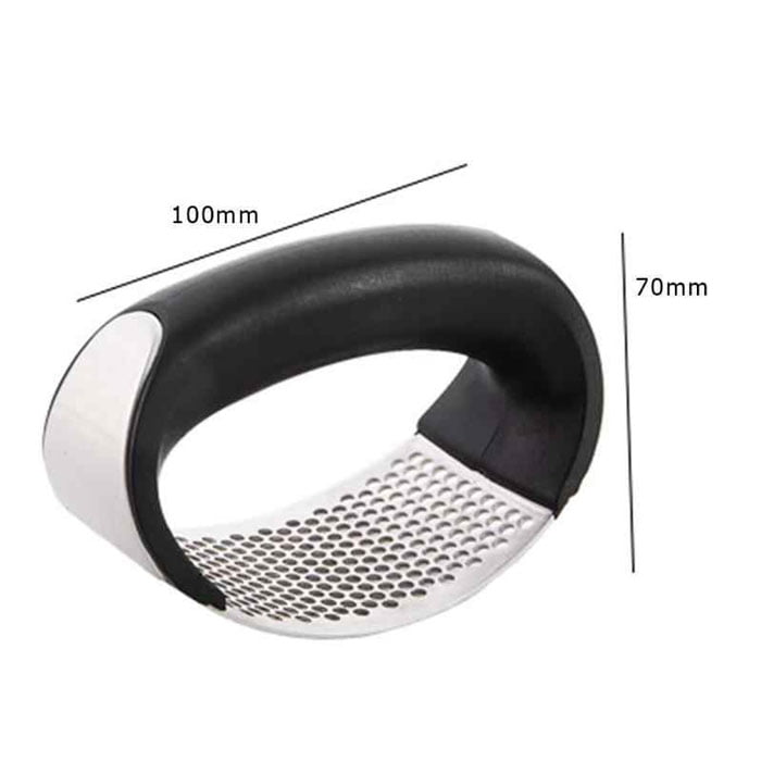 Stainless Steel Garlic Press & Crusher