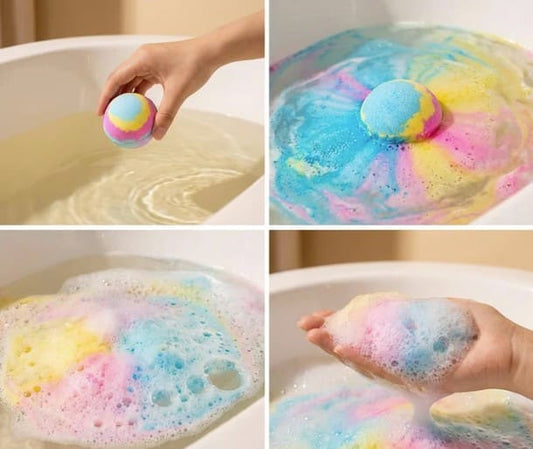 Bath Bombs for Kids with Surprise Toys Inside