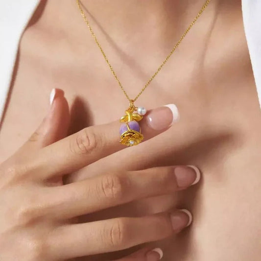 Aurora Rose Necklace – The Blossom of Love
