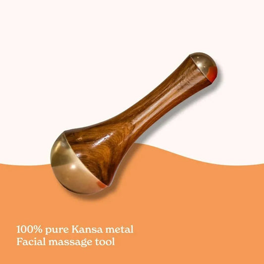 Kansa Wand for Face, Body & Foot Massage
