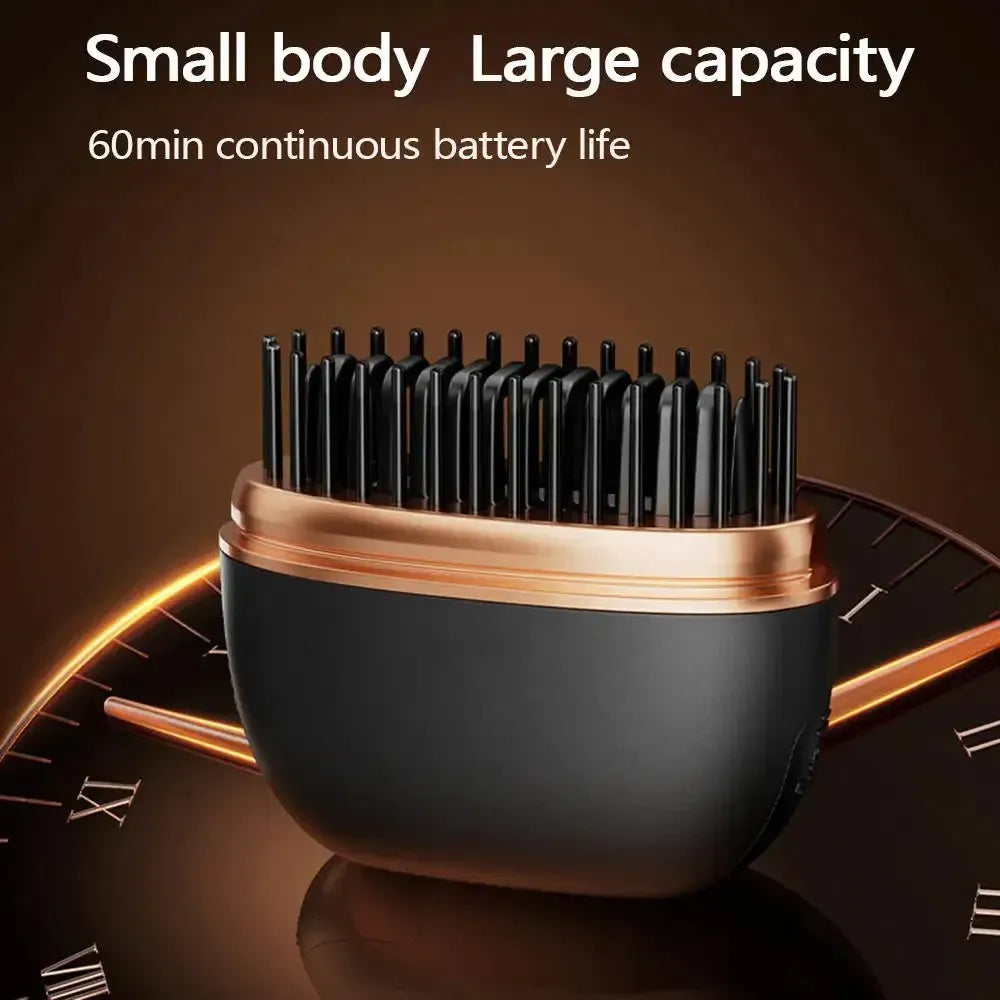 Wireless Portable Straight Hair Comb