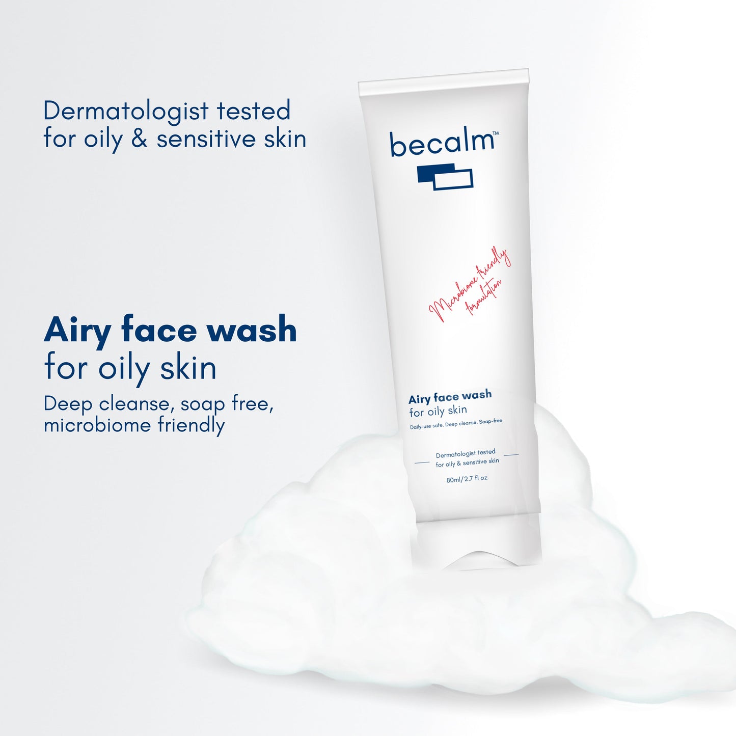 Becalm Airy Face Wash for Oily Skin