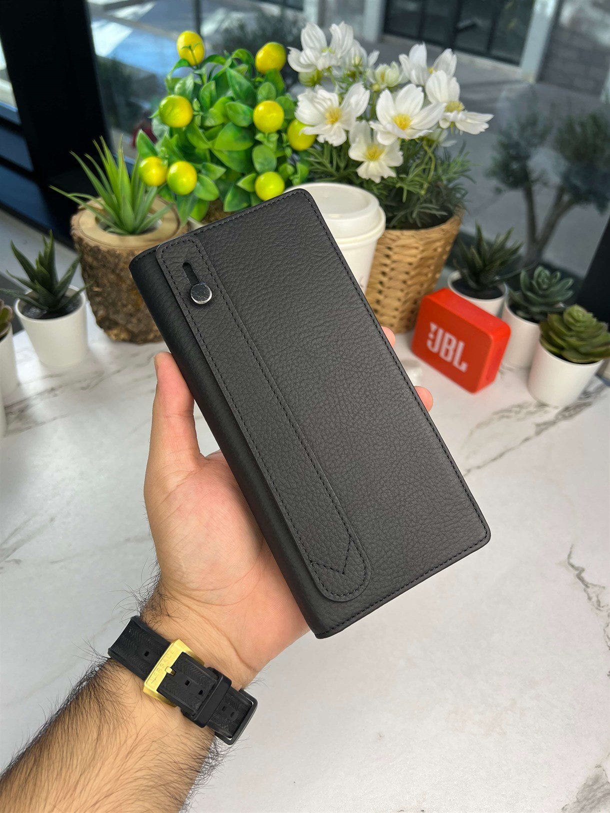 LEATHER LONG WALLET FOR MEN