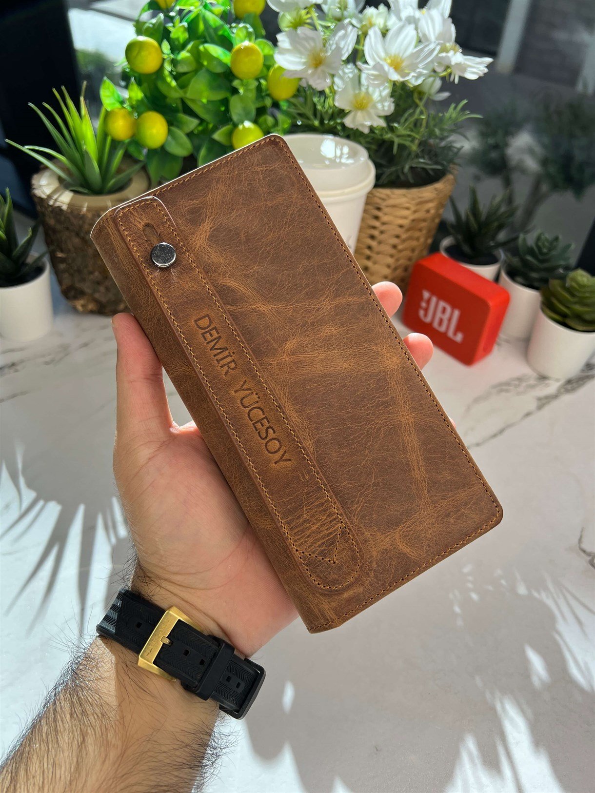 LEATHER LONG WALLET FOR MEN