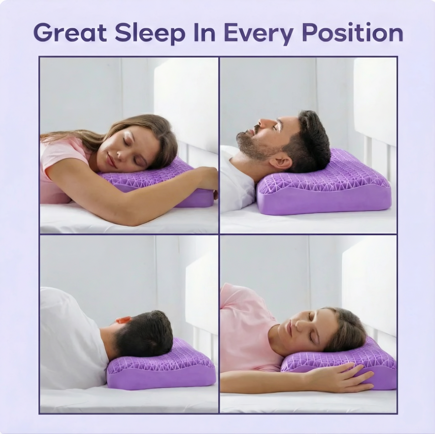 Orthopedic Neck & Back Pain Relief Pillow
