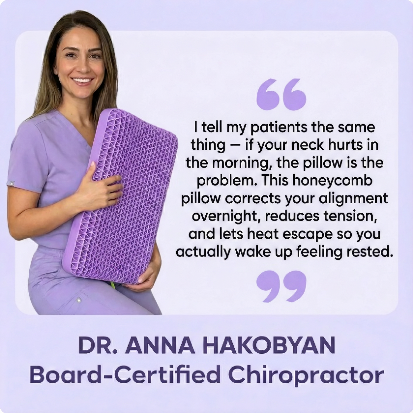 Orthopedic Neck & Back Pain Relief Pillow